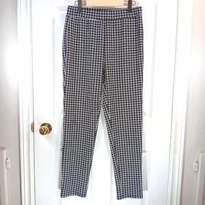 NWOT Shein Women's Black White Checkered Dress Pants Size XL